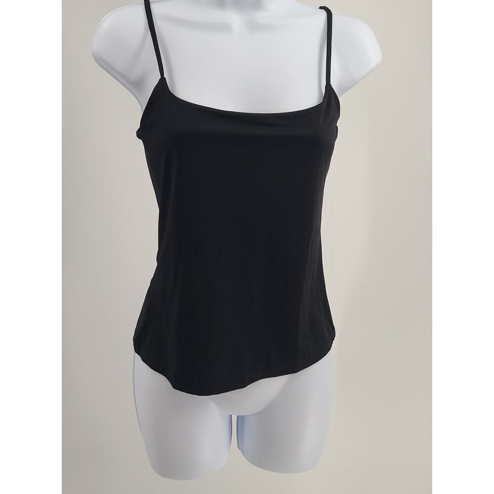 MNG Women's cami black spaghetti strap size Small NWT goth grunge emo - Picture 7 of 8